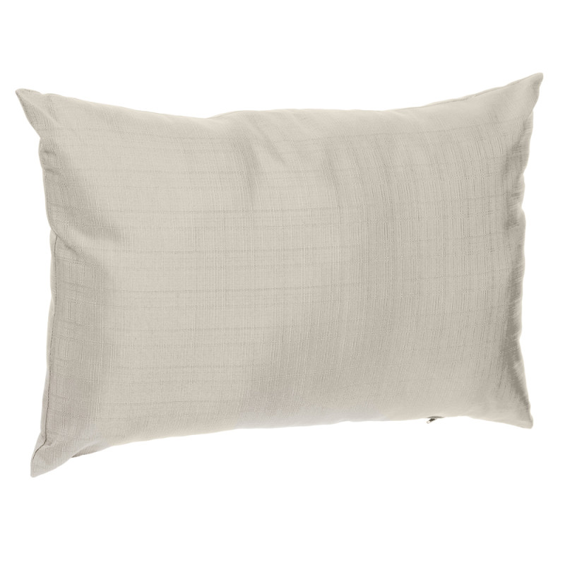 Coussin déperlant Koraï bleu blé 50 x 30 cm