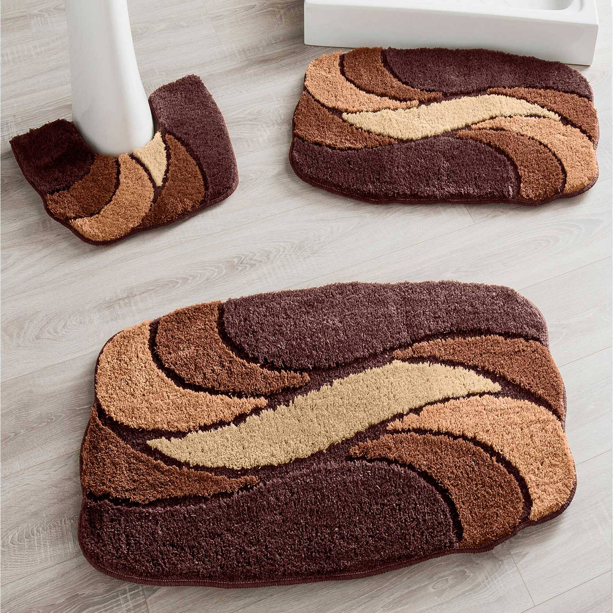 Tapis de bain pétales