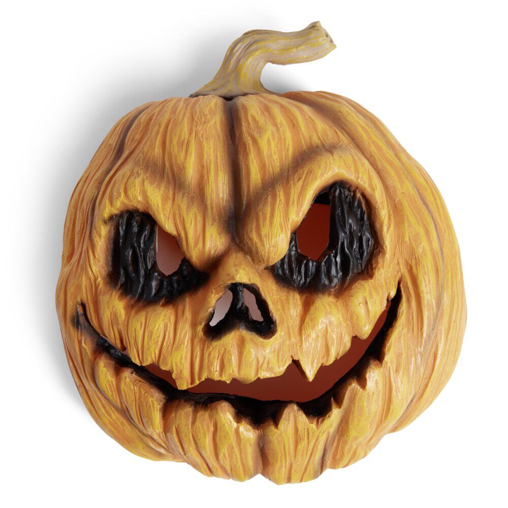 Masque Halloween citrouille effrayante orange