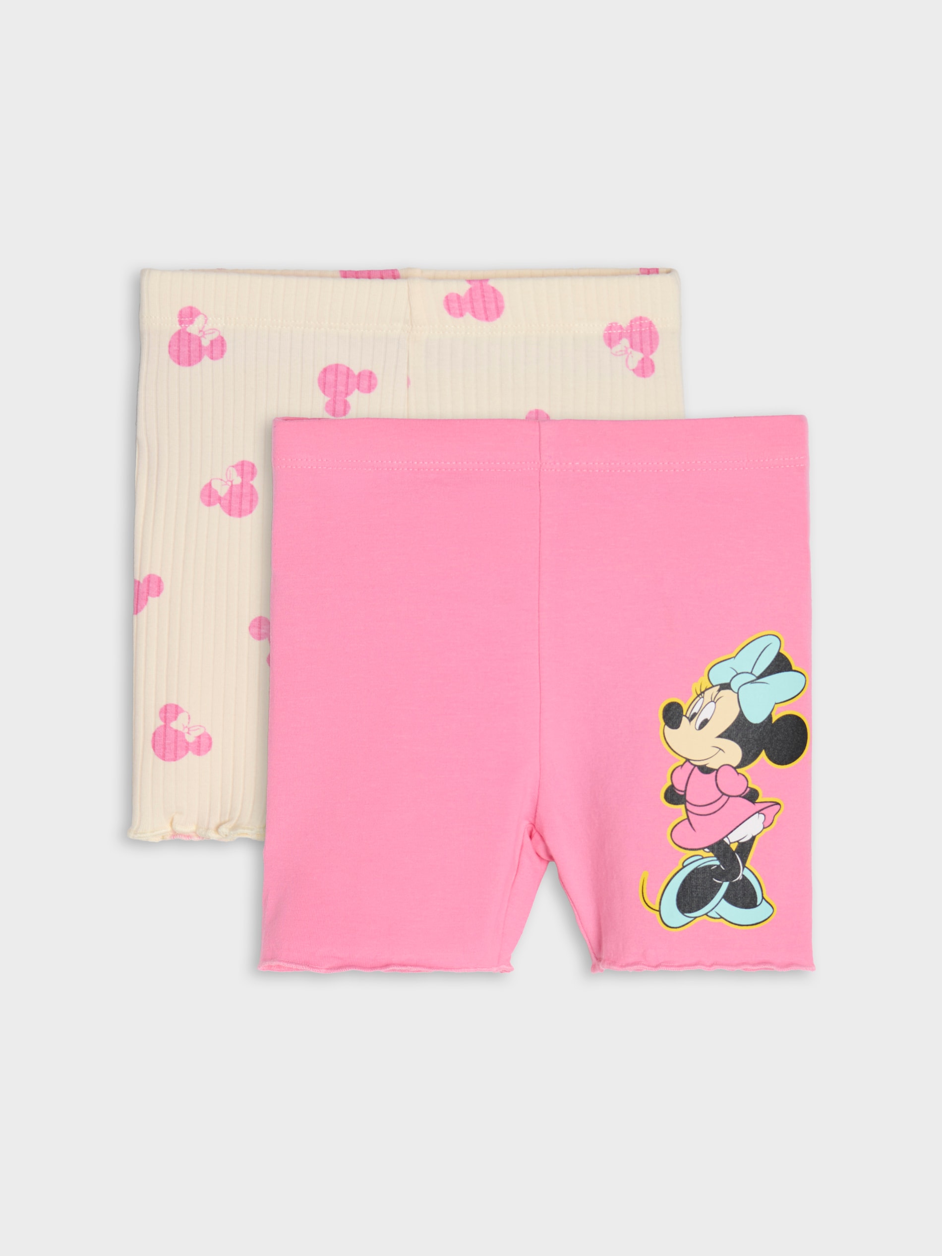 Krótkie legginsy 2 pack Minnie Mouse