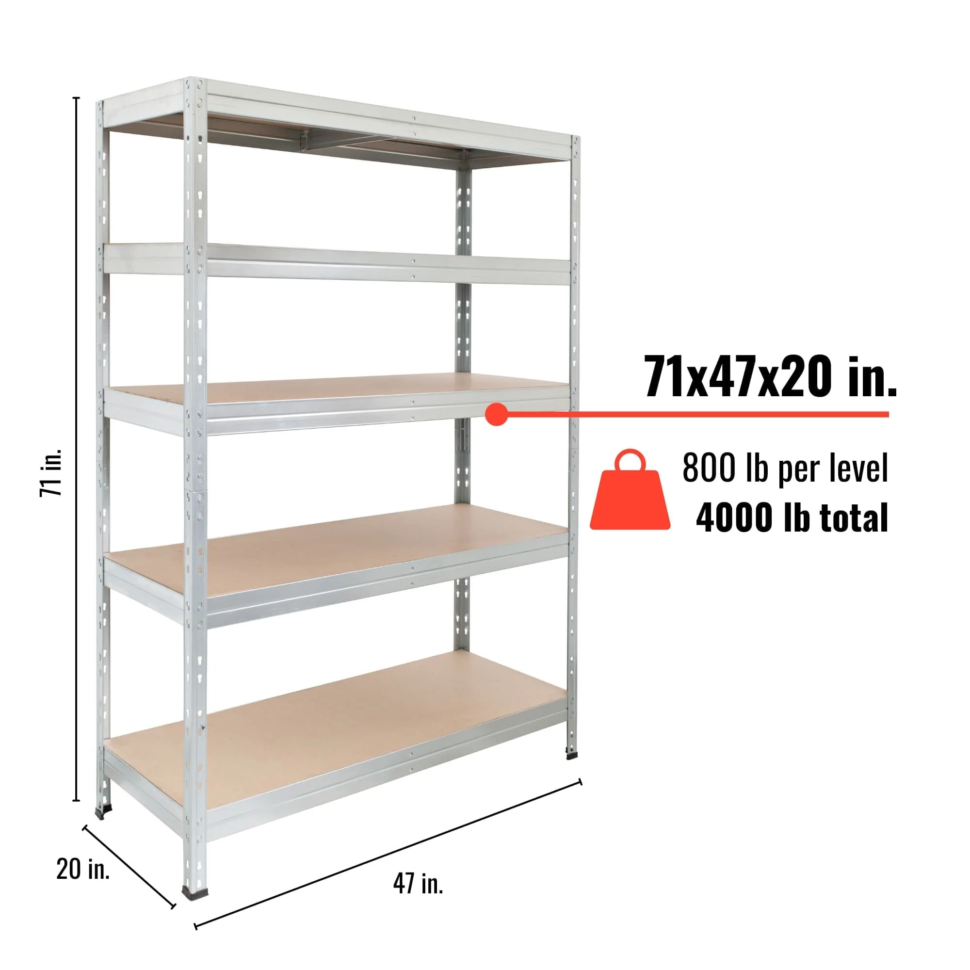 Ar Shelving GALVASTEEL PRO SHELVING SYSTEM Unmatched Strength Meets Smarter Storage