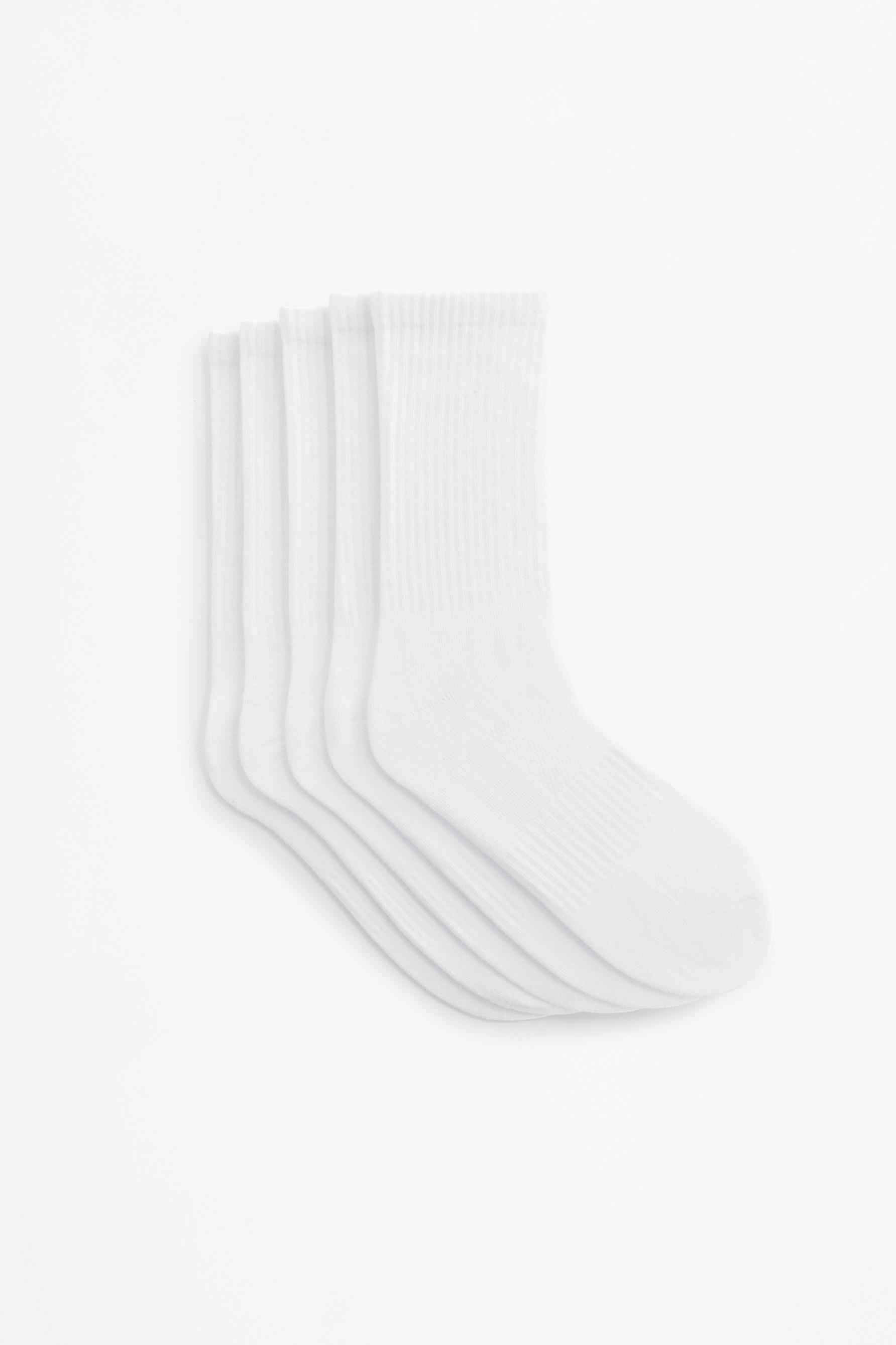 Calcetines deportivos largos (Pack 5)