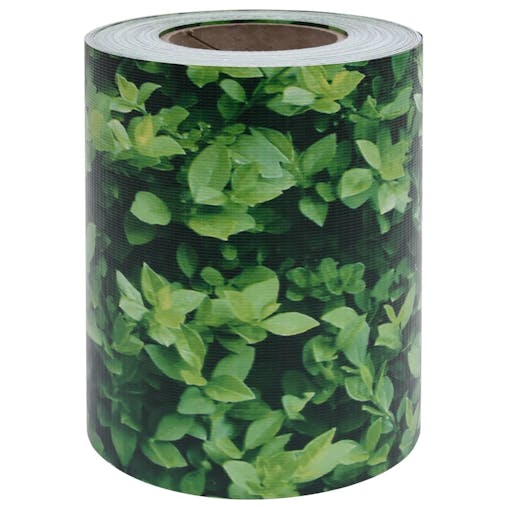 NNEVL Garden Privacy Screen PVC 35x0.19 m Green