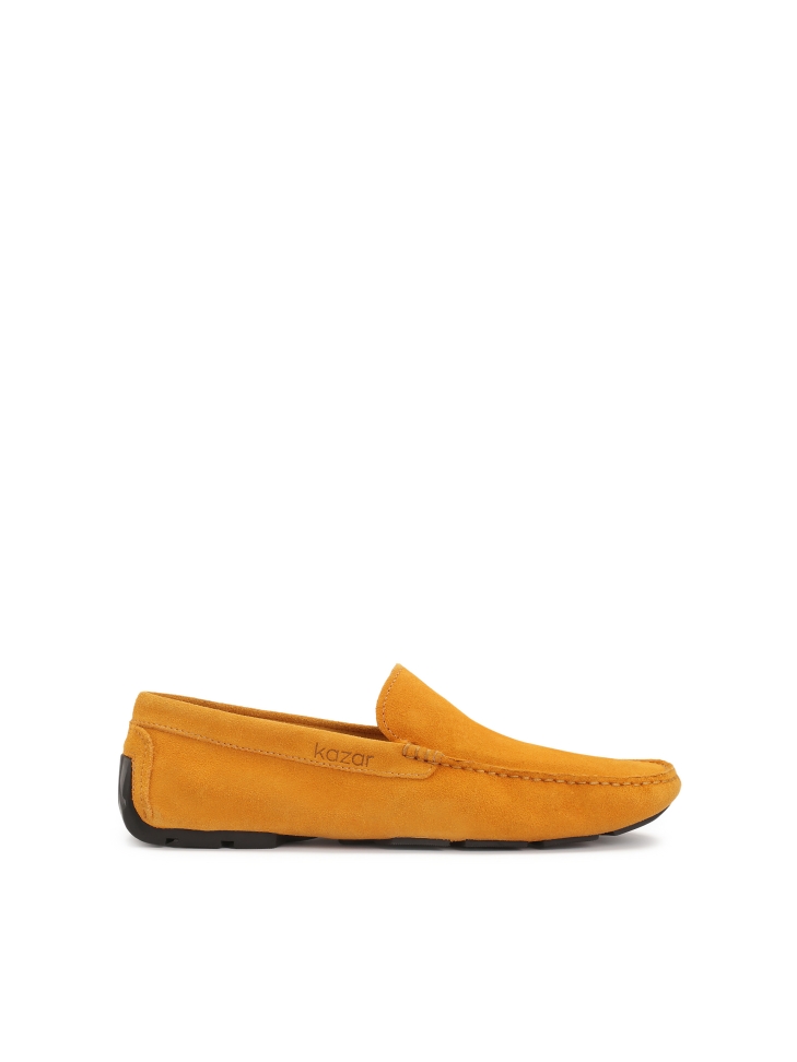 Men's suede moccasins driving mocs
