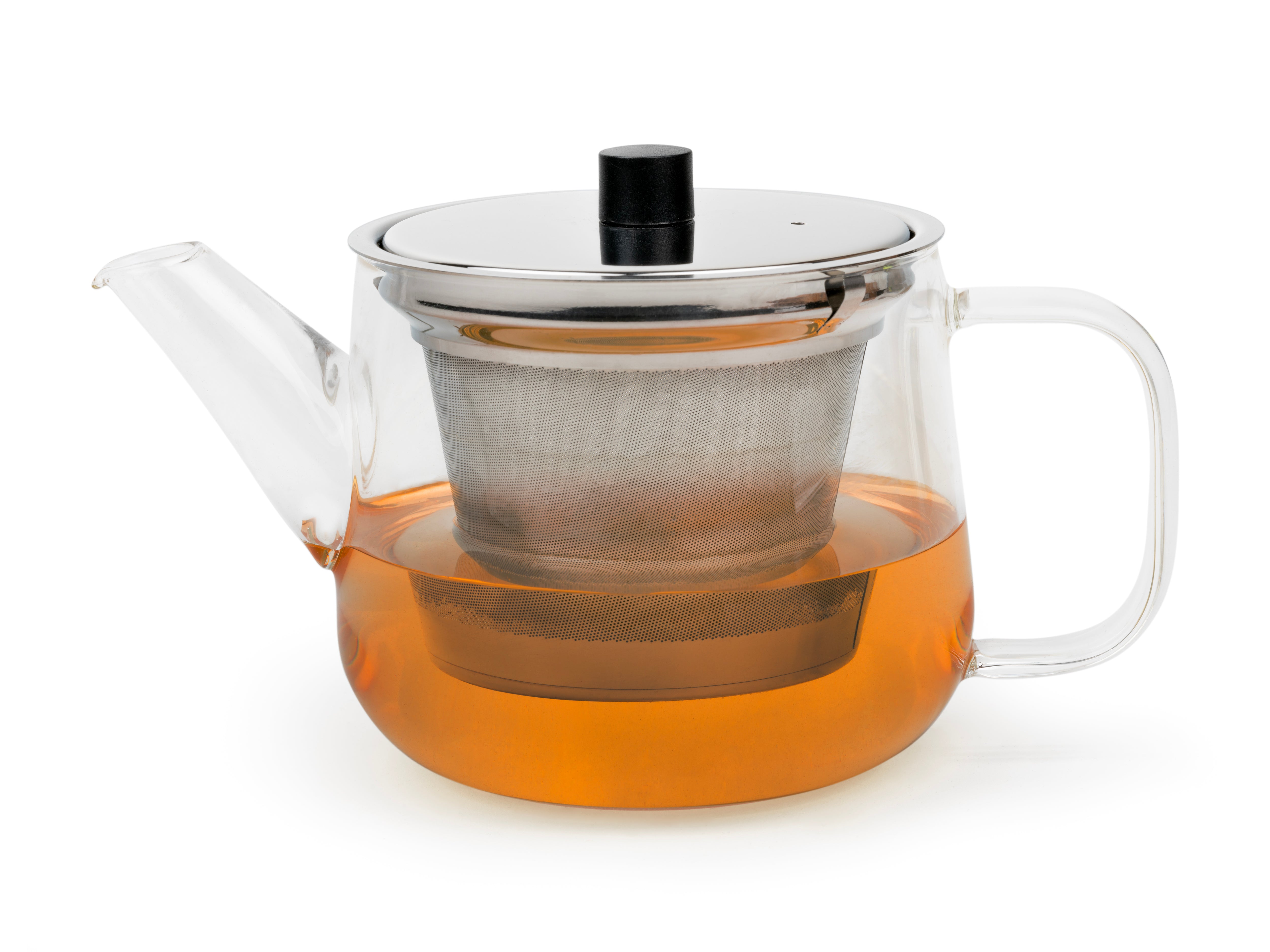 Bredemeijer - Glazen theepot Merano - 1,1 liter - Met RVS filter