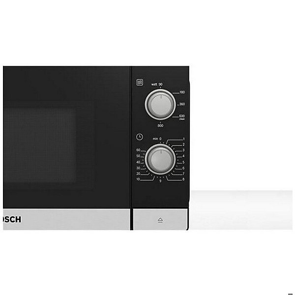 Micro-ondes - BOSCH - FFL020MS2 - 20 litres - Inox - 5 puissances micro-ondes - Assistant nettoyage
