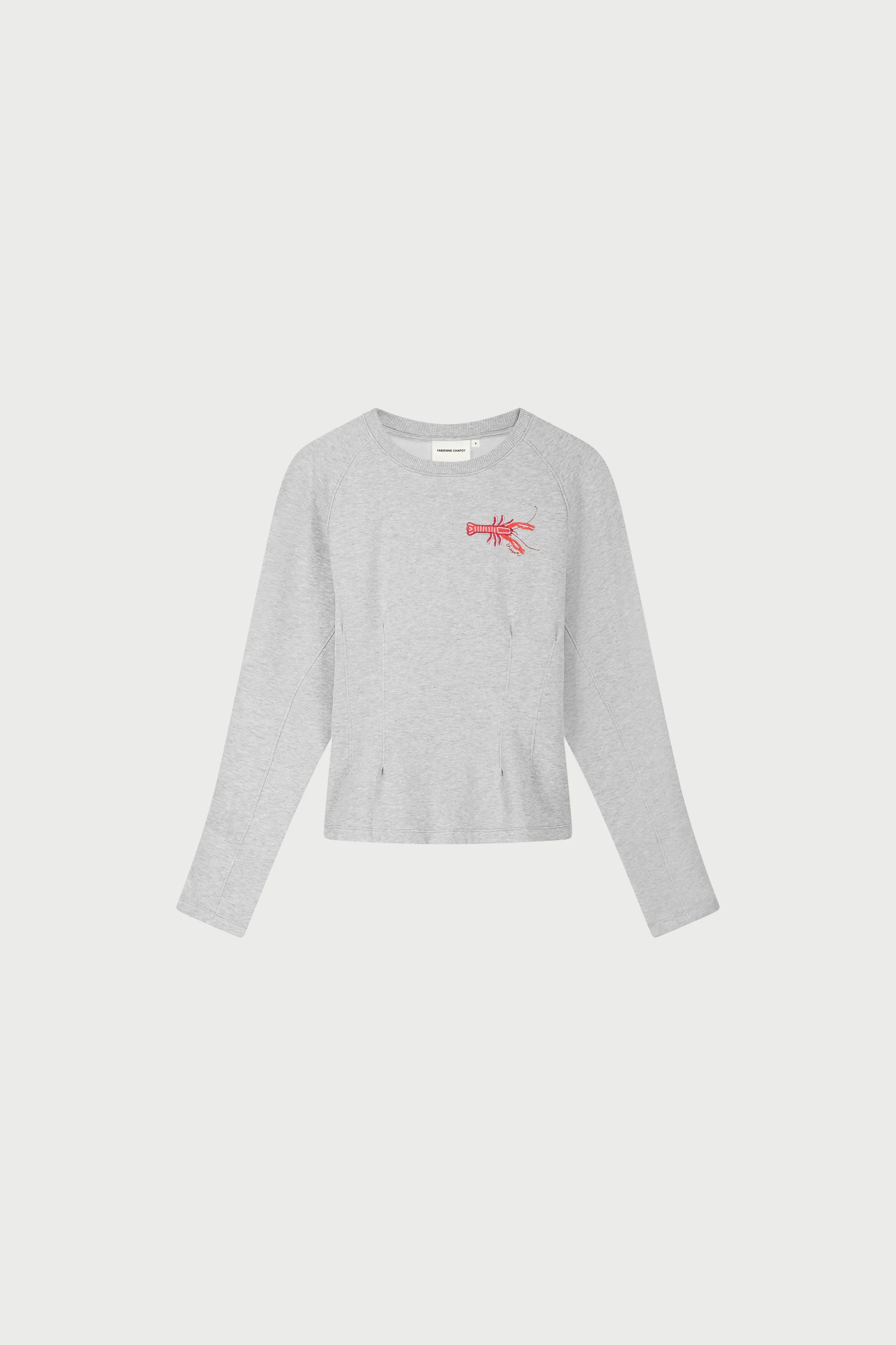 Dhelia Sweater | Mid Grey Melange