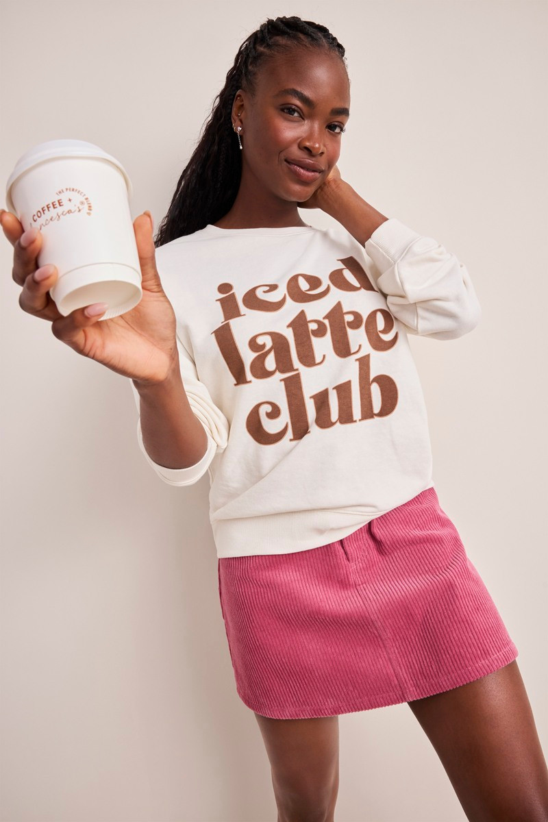 Iced Latte Club Sweatshirt