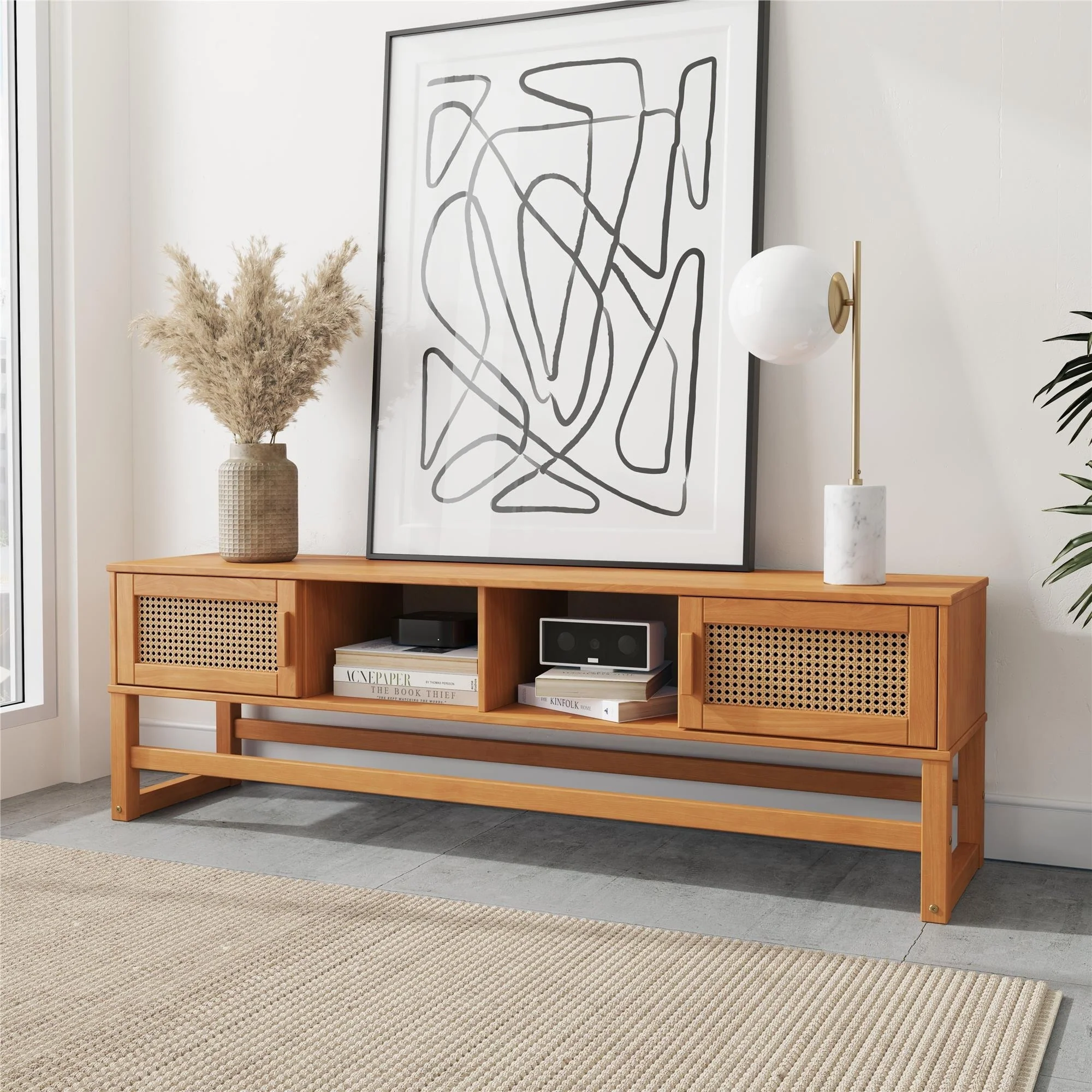 Ren Home Talo Media Console TV Stand with Storage