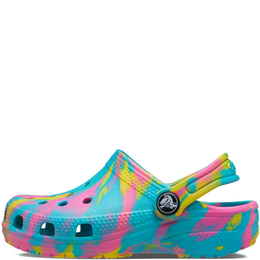 Crocs Toddler Classic Marbled Clog