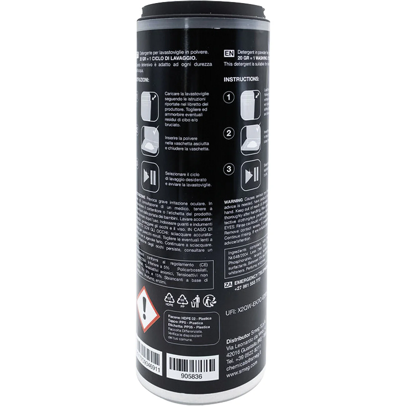 Dishwasher powder detergent