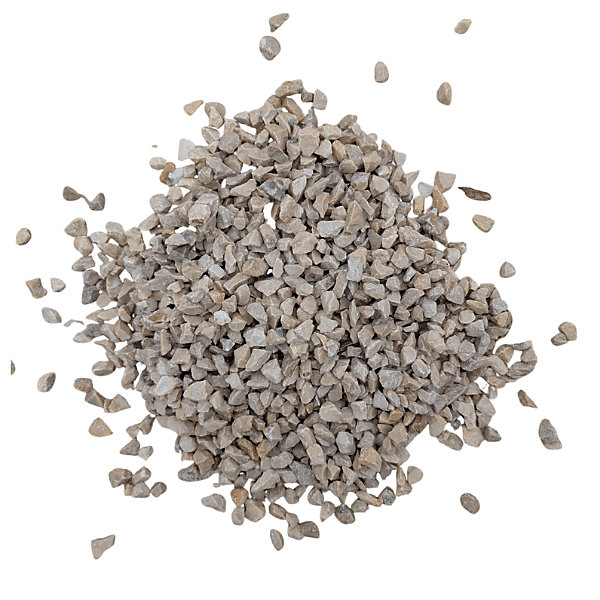 Gravillons calcaire blanc 6/10 mm - Pack 8 Big Bag 1,5T - 160 m²