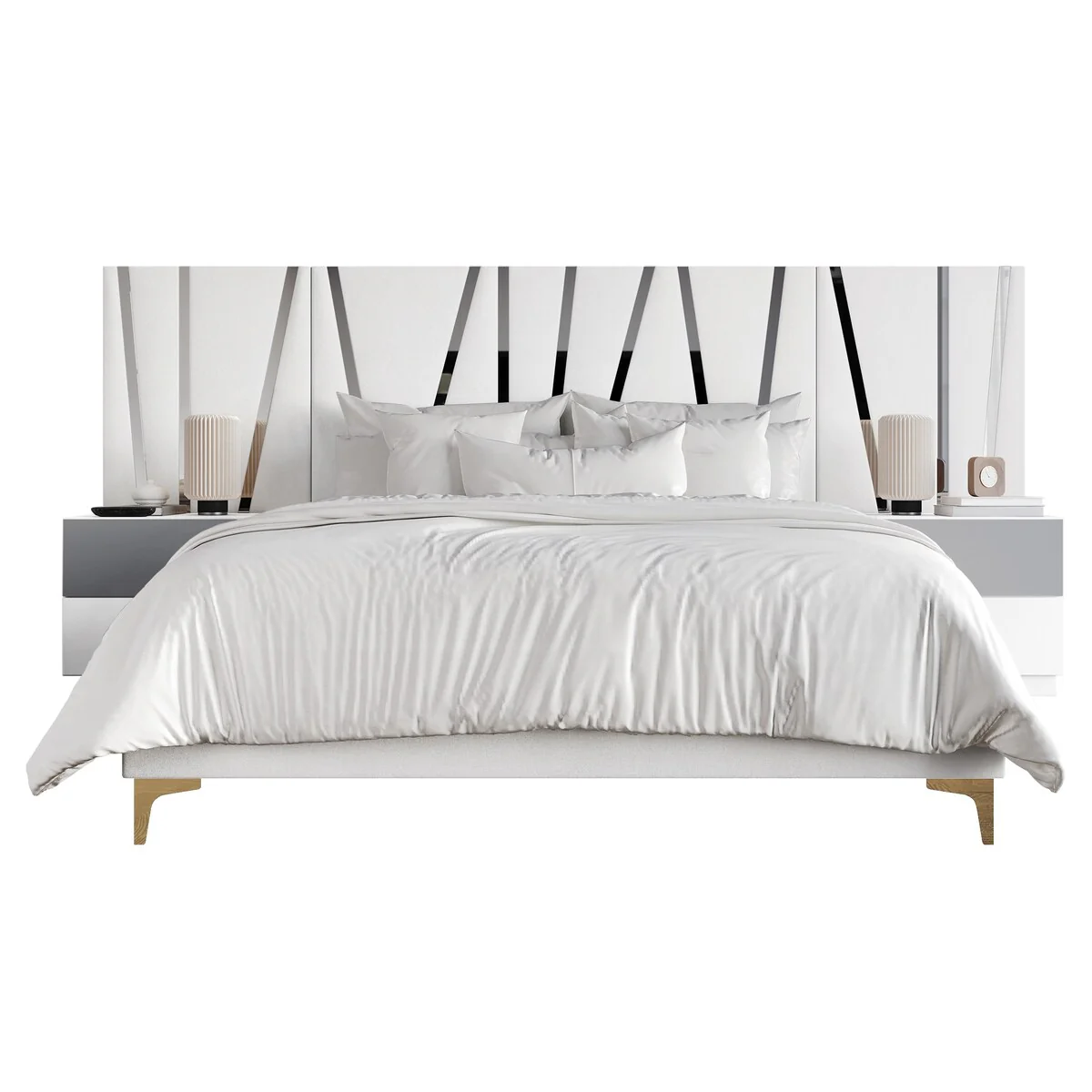 CraftPorch Contemporary Luxury 3-piece Bedroom Set