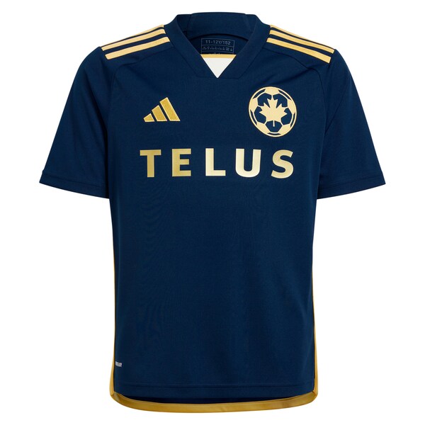 Vancouver Whitecaps FC adidas Youth 2024 The 50 Replica Custom Jersey - Navy