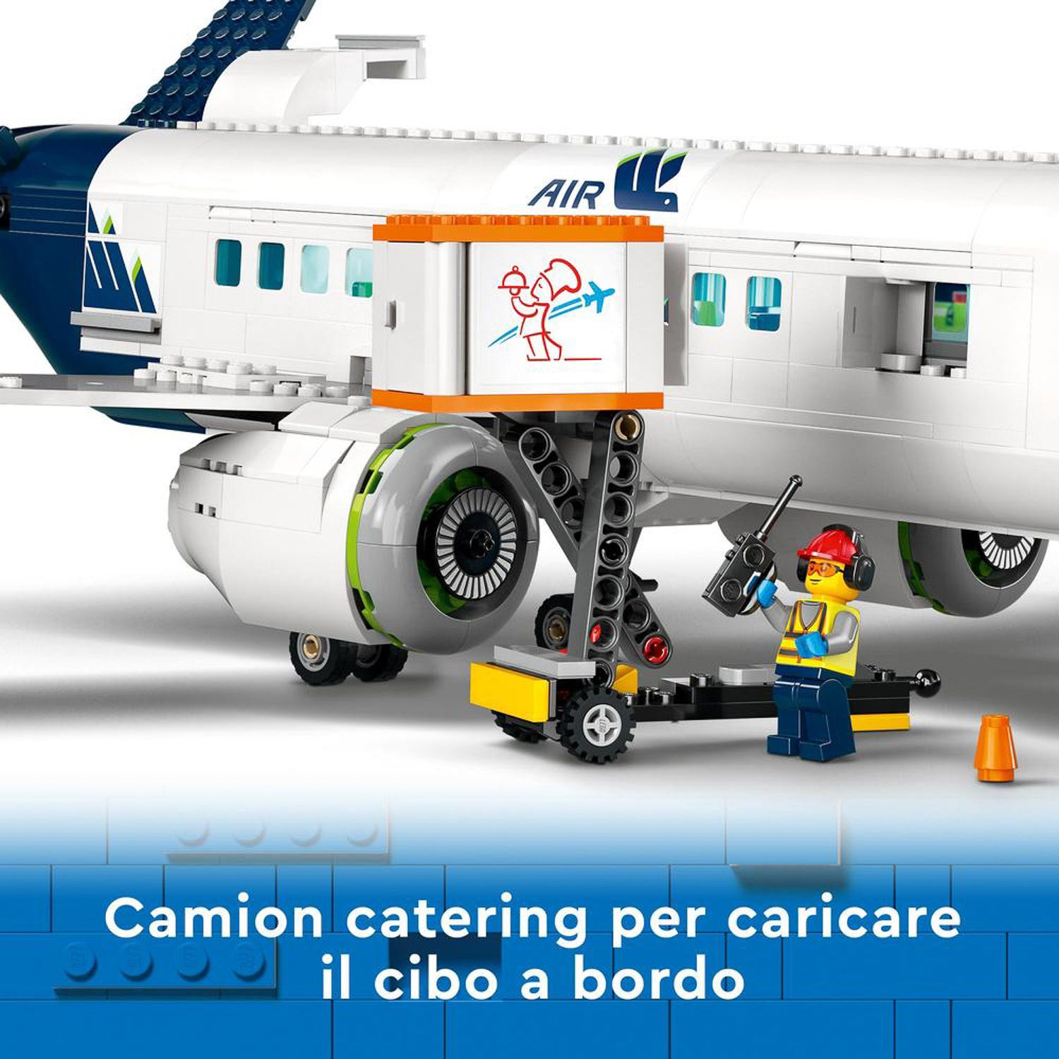 Aereo passeggeri set costruzioni Lego City