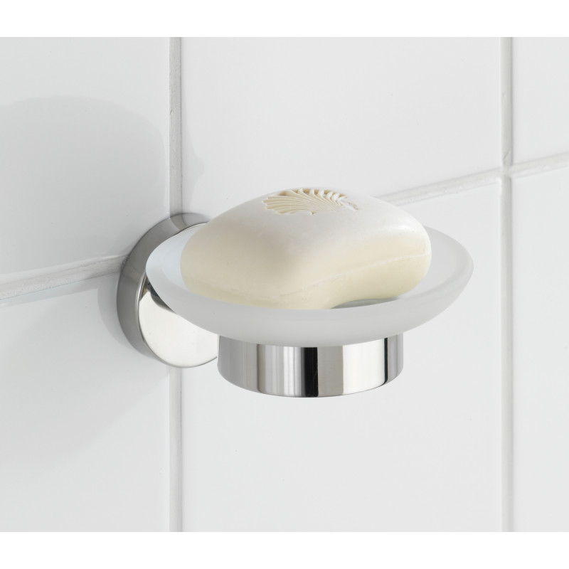 Porte-savon Bosio inox brillant WENKO