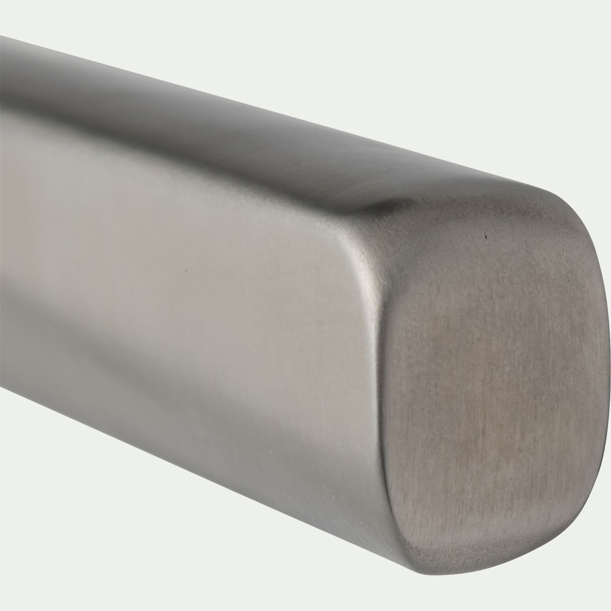 METALIS - Couteau chef en céramique et manche en inox - gris métallisé