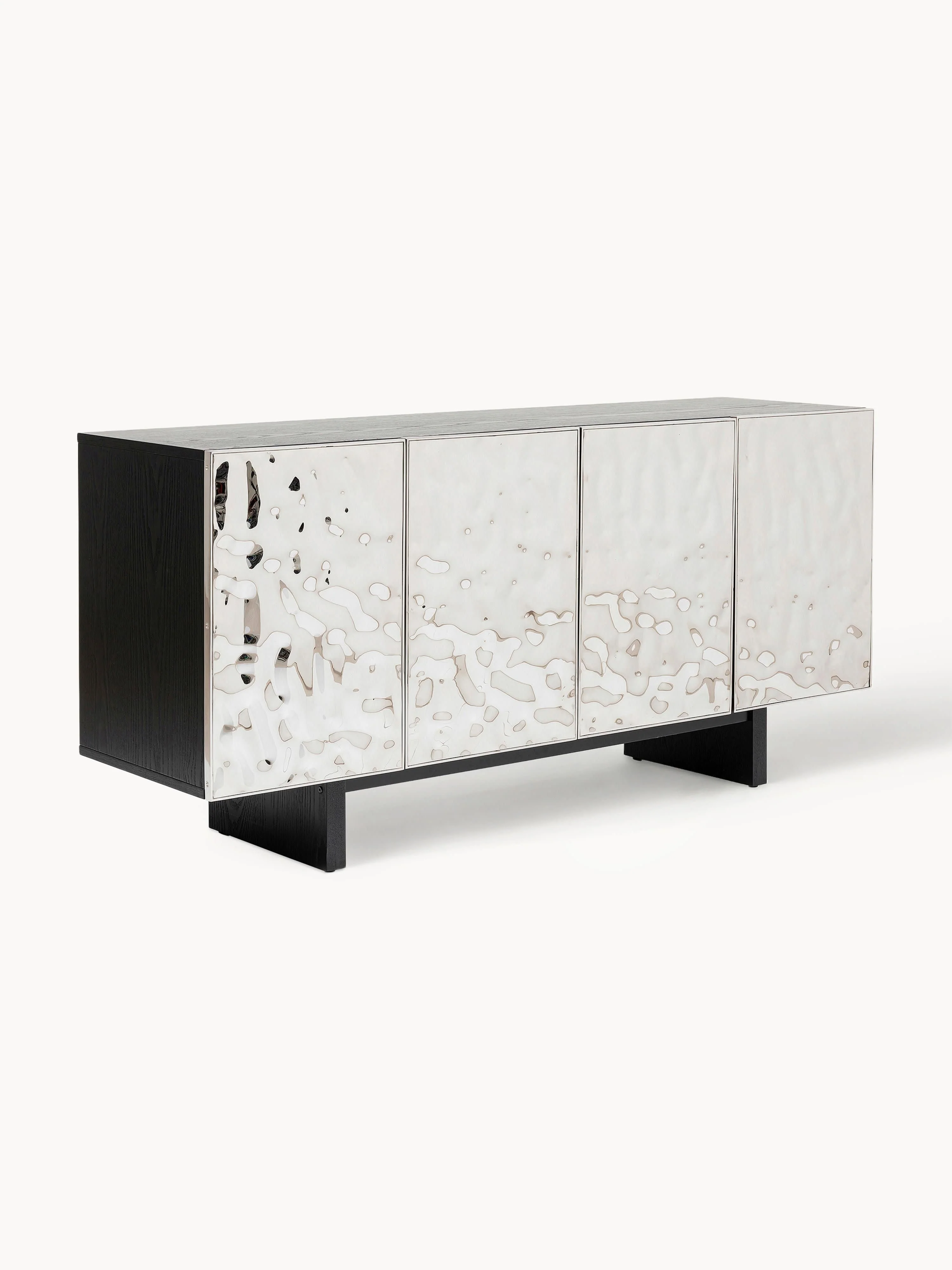 Sideboard Caldera aus Edelstahl