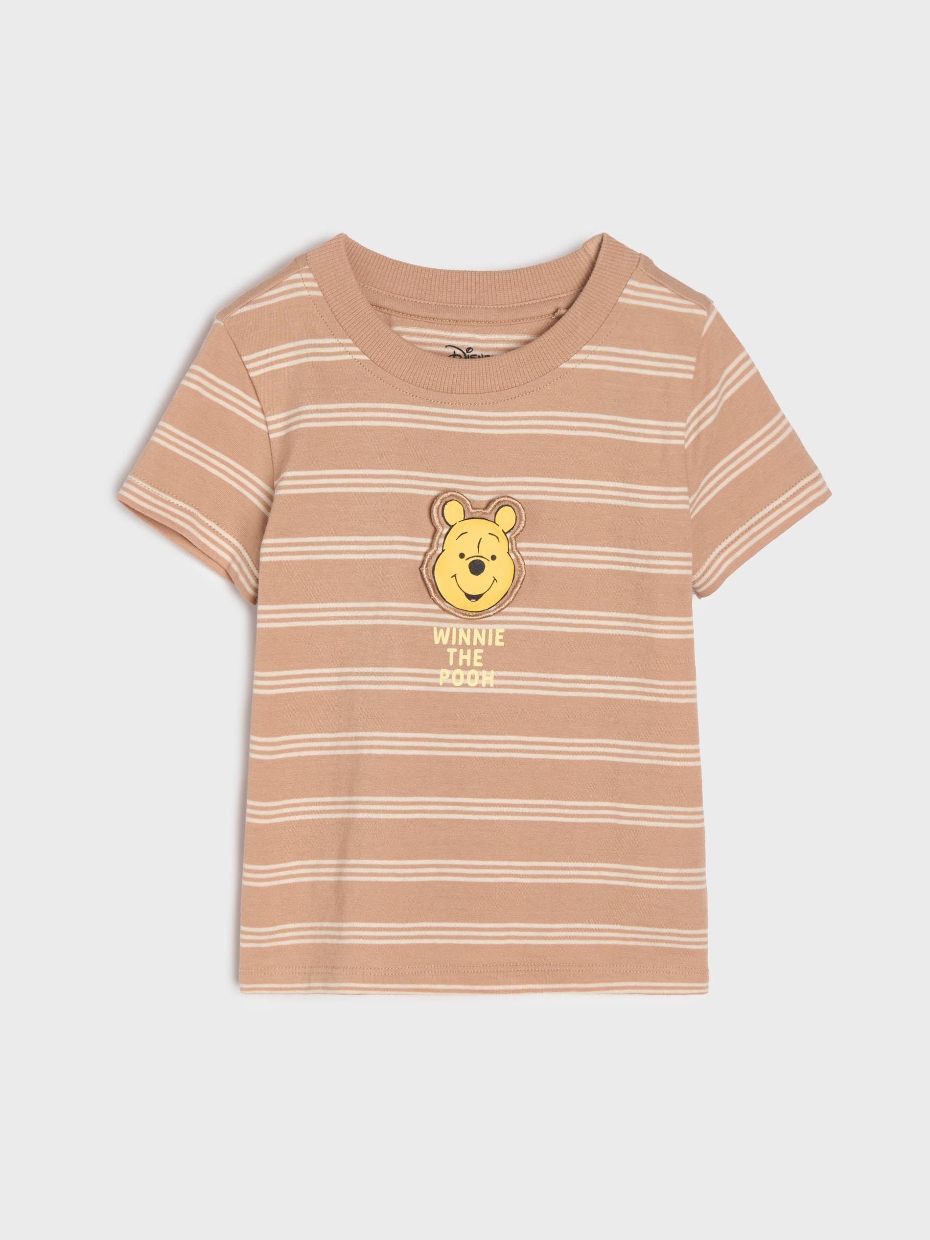 Bawełniana koszulka w paski Winnie the Pooh