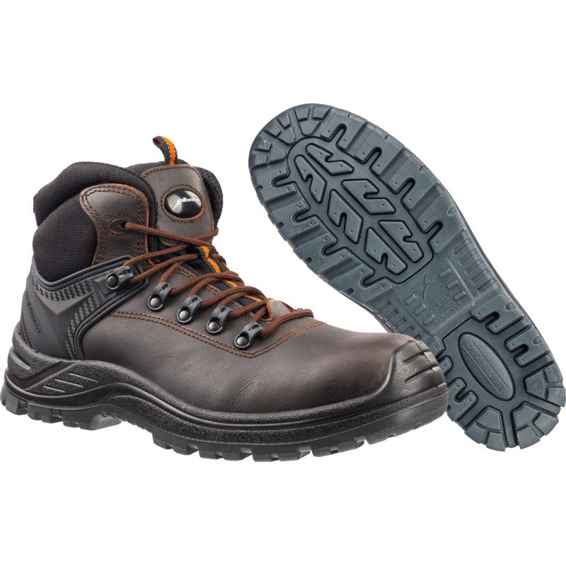 Paire de chaussures de sécurité Endurance Mid brunes 44 ALBATROS