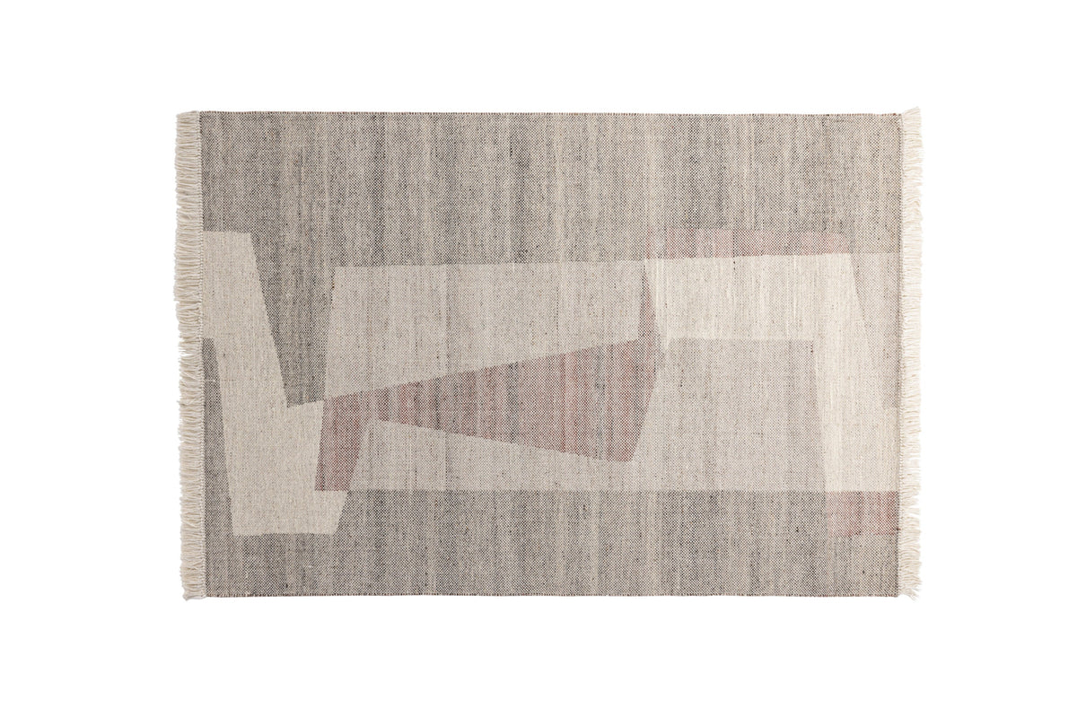 Rebellenclub Vloerkleed Kaha - beige - 230 x 160 cm