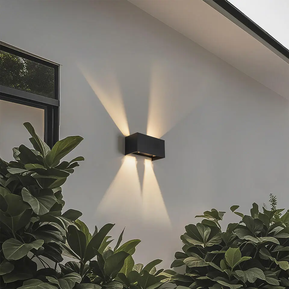 Qazqa up? en downlight lamp edwin zwart ge?ntegreerde led