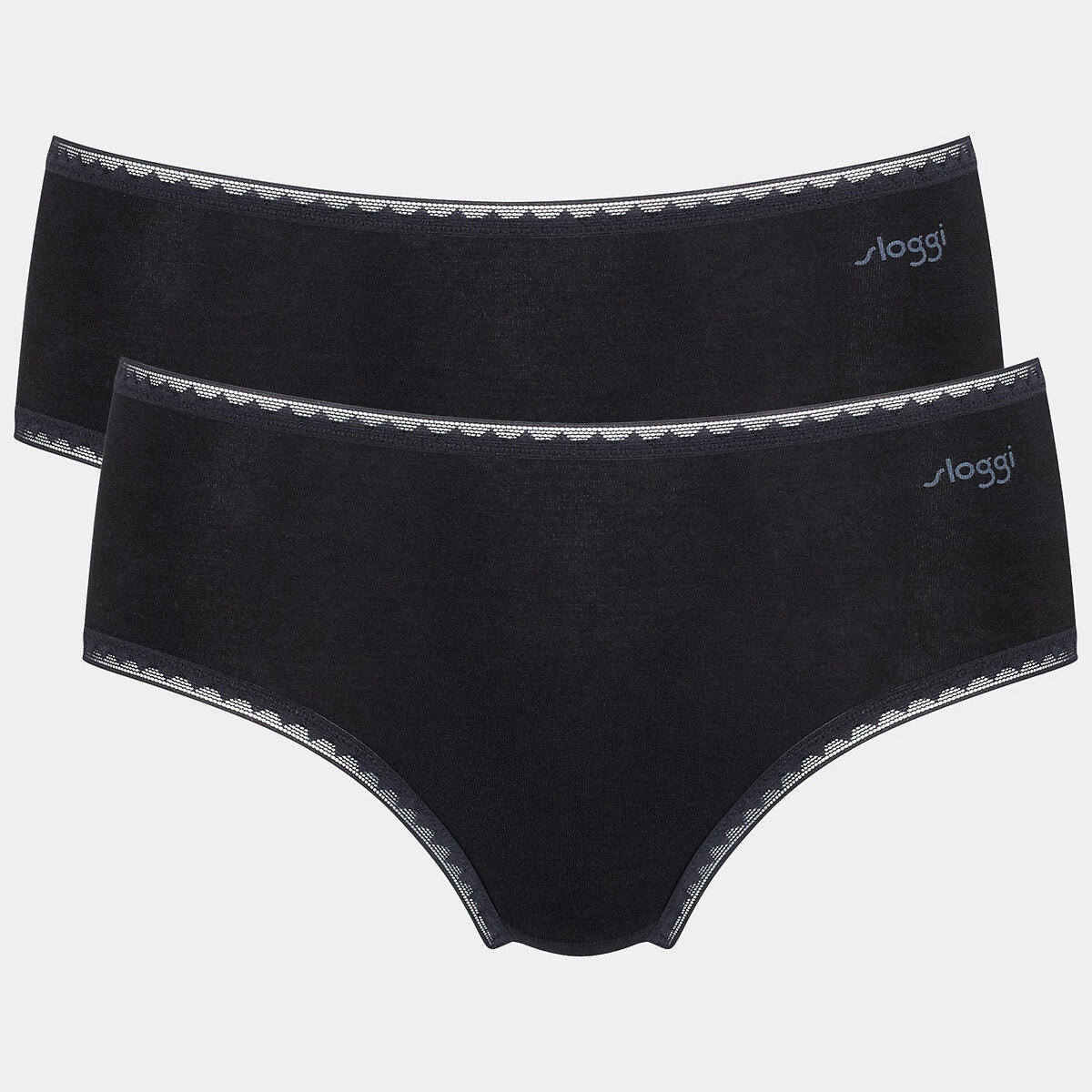 Lot de 2 slips midi Go
