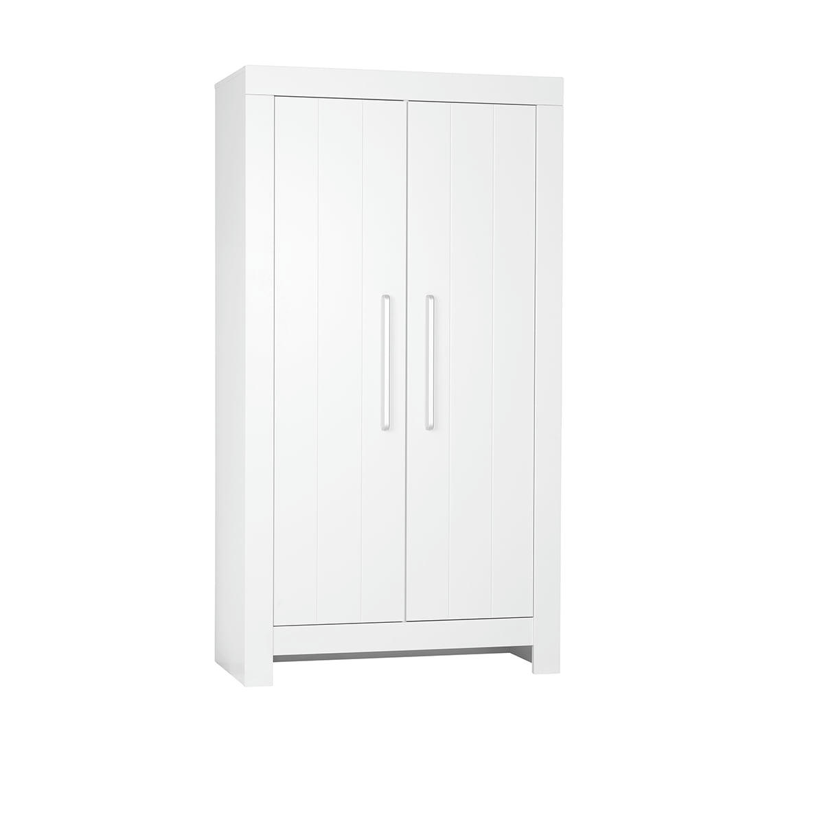 CALMO - Armoire 2 portes blanc
