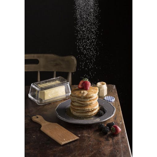 Kilner Butter Churner Glass Jar Manual Butter Paddles Butter Dish