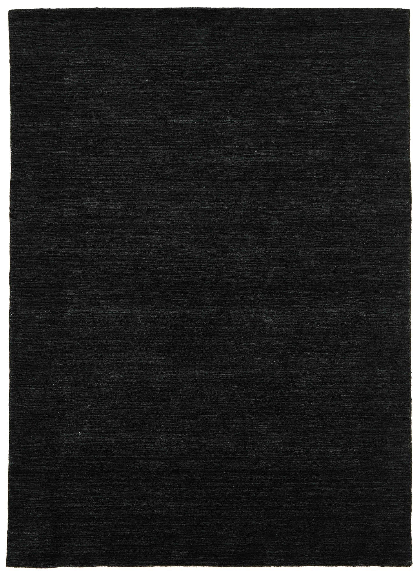 Vloerkleed MOMO Rugs Panorama Uni Black 80x200 cm