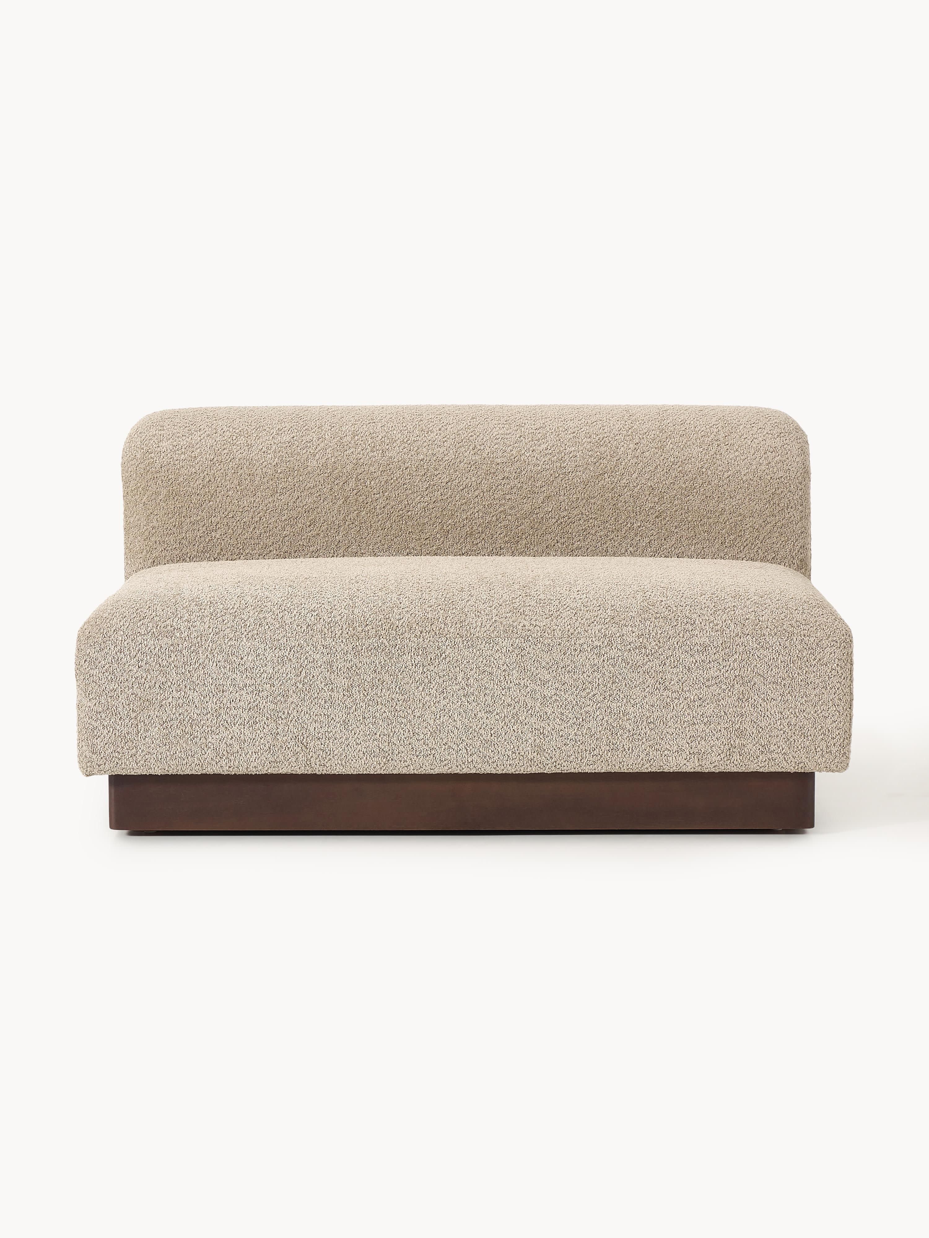 Sofa Natalie (2-Sitzer) aus Teddy-Bouclé
