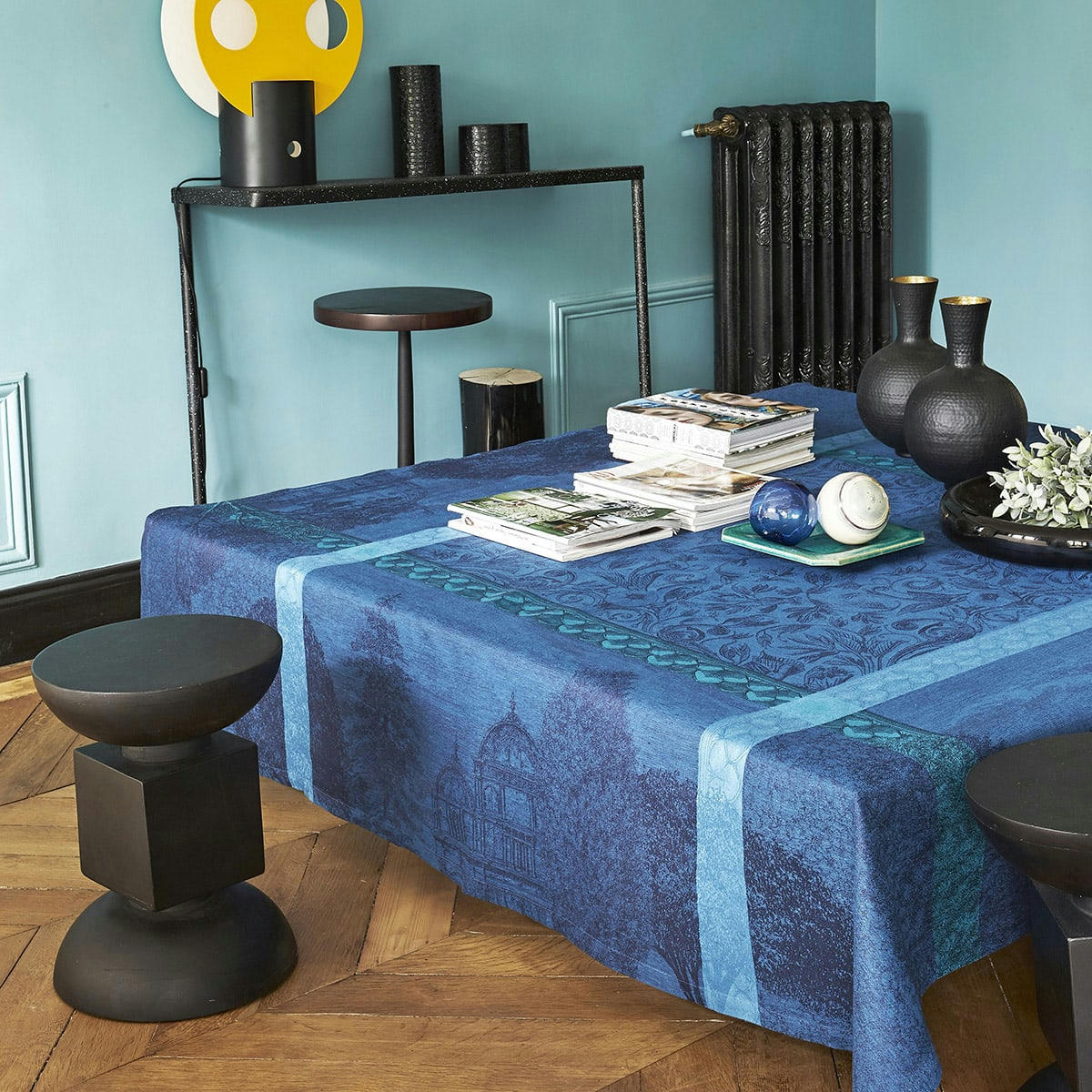 SYMPHONIE BAROQUE - Nappe en lin crepuscule 175 x 250