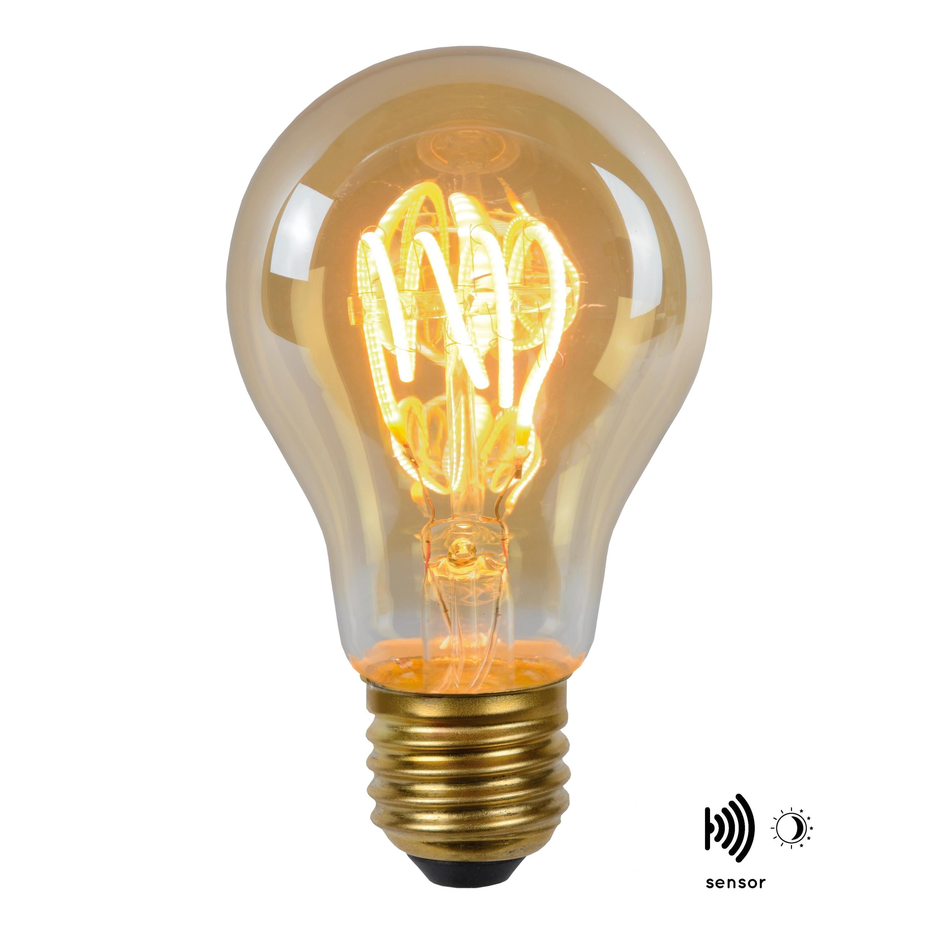 A60 LED lichtbron E27 4W 2200K met sensor niet dimbaar