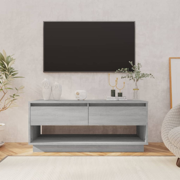 Szafka pod TV szary dąb sonoma 102x41x44 cm