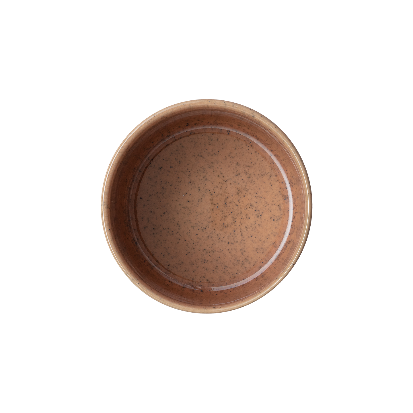 Kiln Accents Rust Small Round Pot