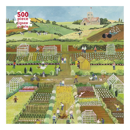 Judy Joel Allotments Jigsaw Puzzle 500 Pieces