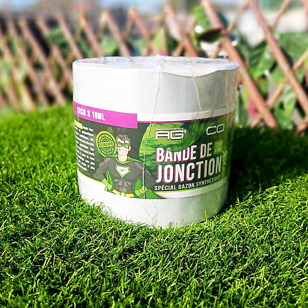 Lot de 3 Bandes de jonction pré-encollée 10M pour gazon synthétique