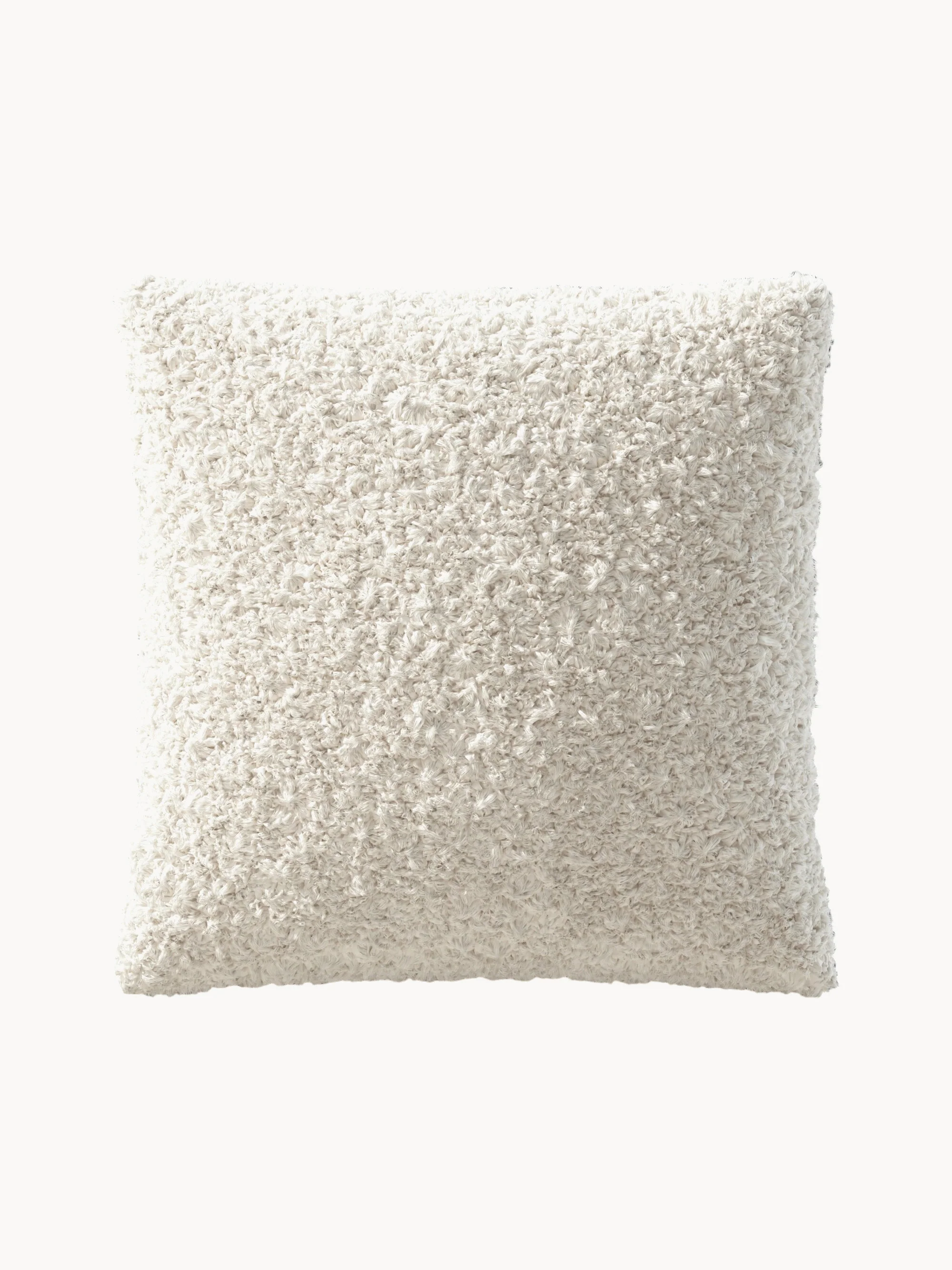 Großes Teddy-Sofa-Kissen Vetsak, 60 x 60 cm