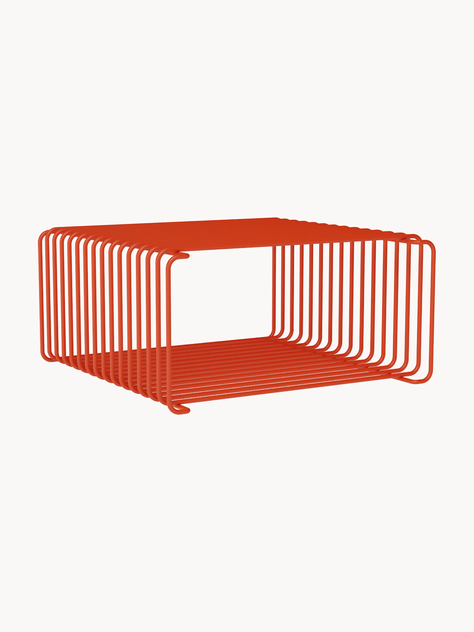 Regalelement Panton Wire Single, halbhoch, für modulares Regalsystem, B 35 cm
