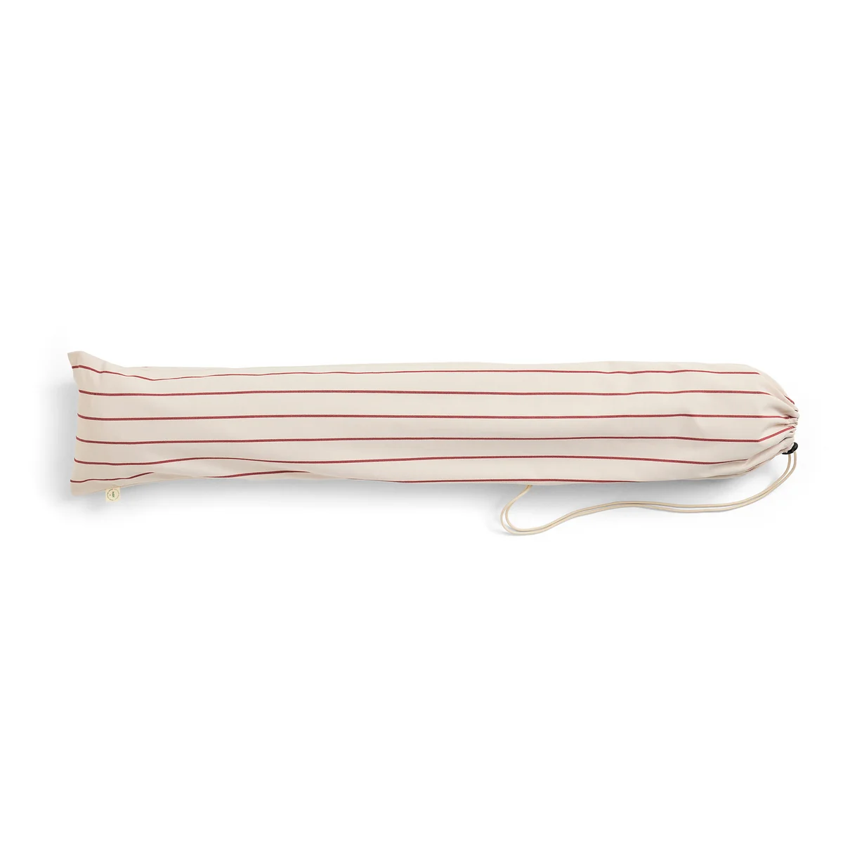 HAY - Outdoor Market Sonnensegel, beige mit roten Streifen