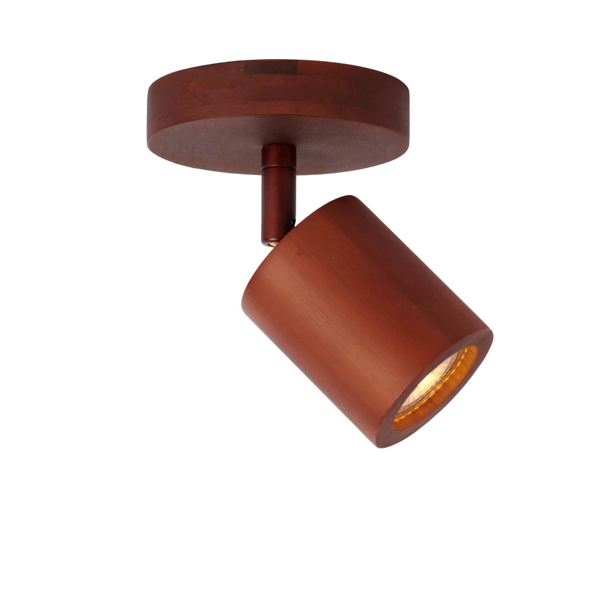 GOOD&MOJO plafonnière Java - bruin - Ø12cm