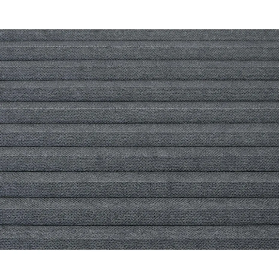 Kwantum Plisségordijnen | Fenstr Dubbel Plisségordijn Mia Donkergrijs Lichtdoorlatend Dr.Grijs