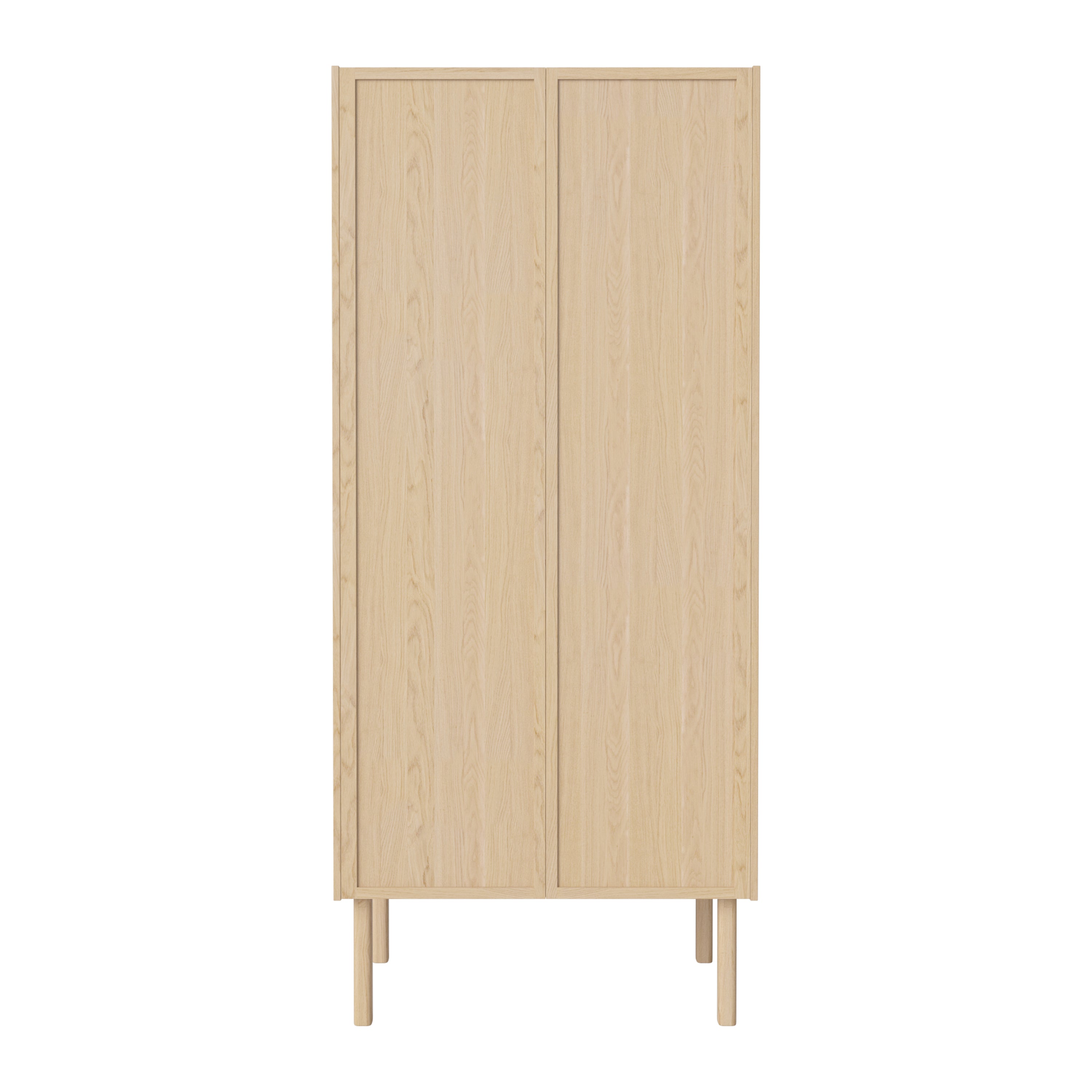 Bolia Cana Kledingkast met Roede en Planken - Witgepigmenteerd Geolied