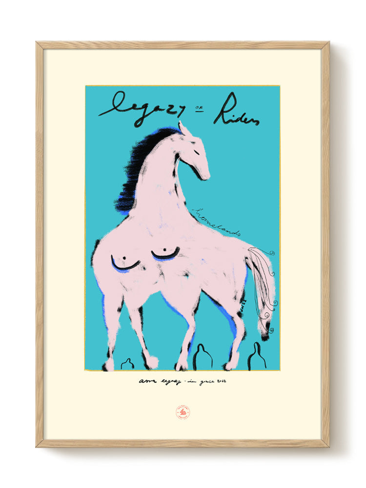 Das Rotes Rabbit - Legacy Riders II - PSTR studio Kunst Poster