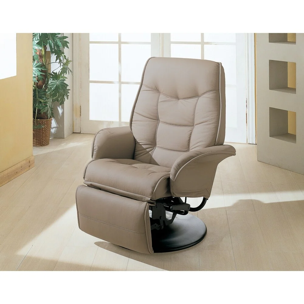Swansea Contemporary Faux Leather Swivel Chair
