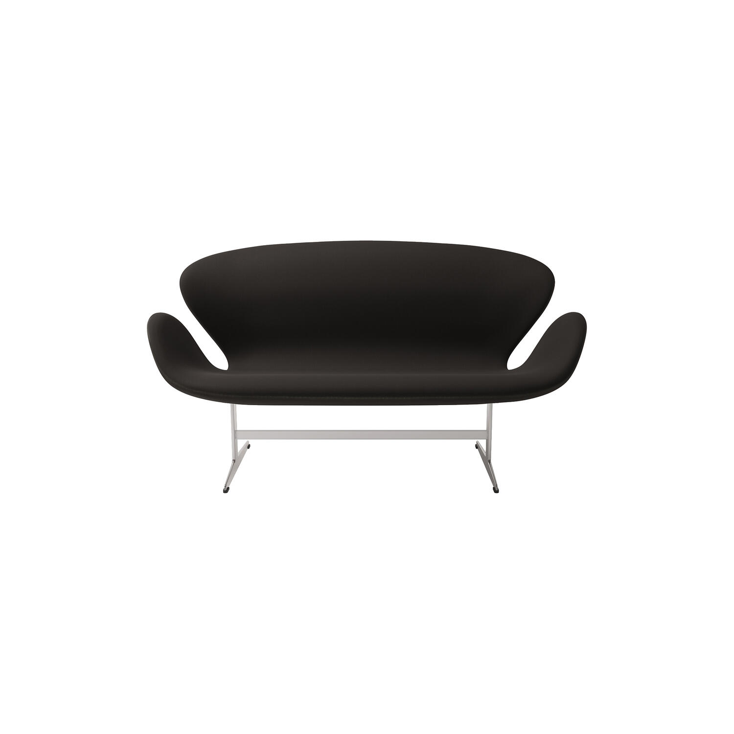 Svanesofa&trade; 3321 2-pers. sofa, sort