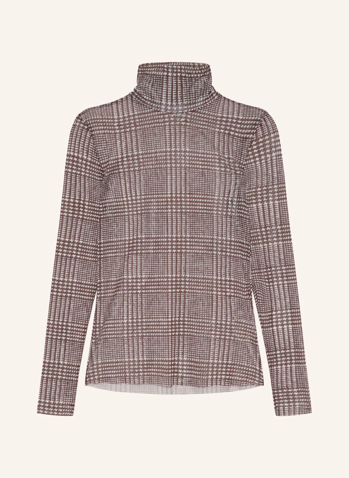 Rich & Royal Rollkragenshirt aus Mesh