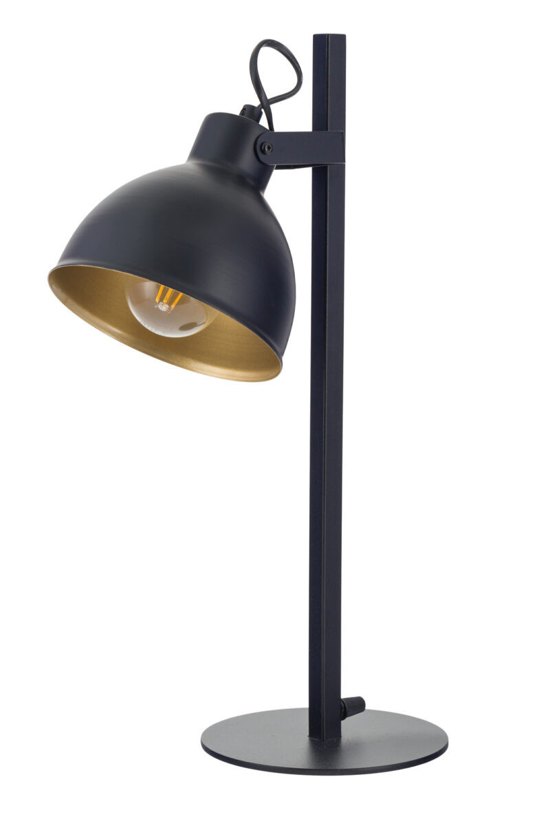 Lampka biurkowaczarno-złota Mars 1xE27x15W wys:45cm Sigma Lighting