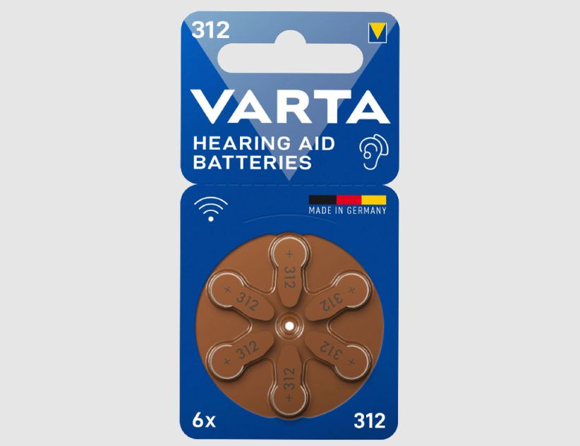 VARTA Knopfzellen Größe 312