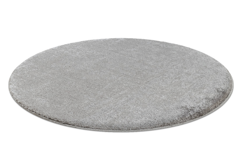 Dywan łazienkowy SANTA jednolity, antypoślizgowy, miękki - koło 50 cm